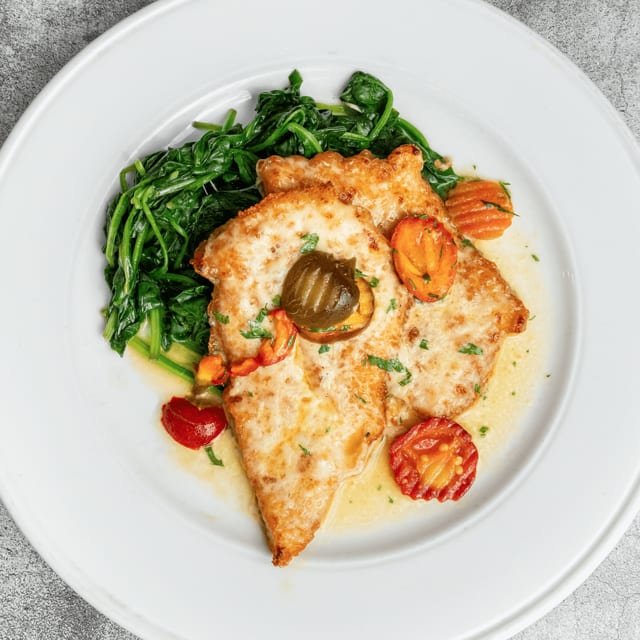 Parmesan Encrusted Chicken.