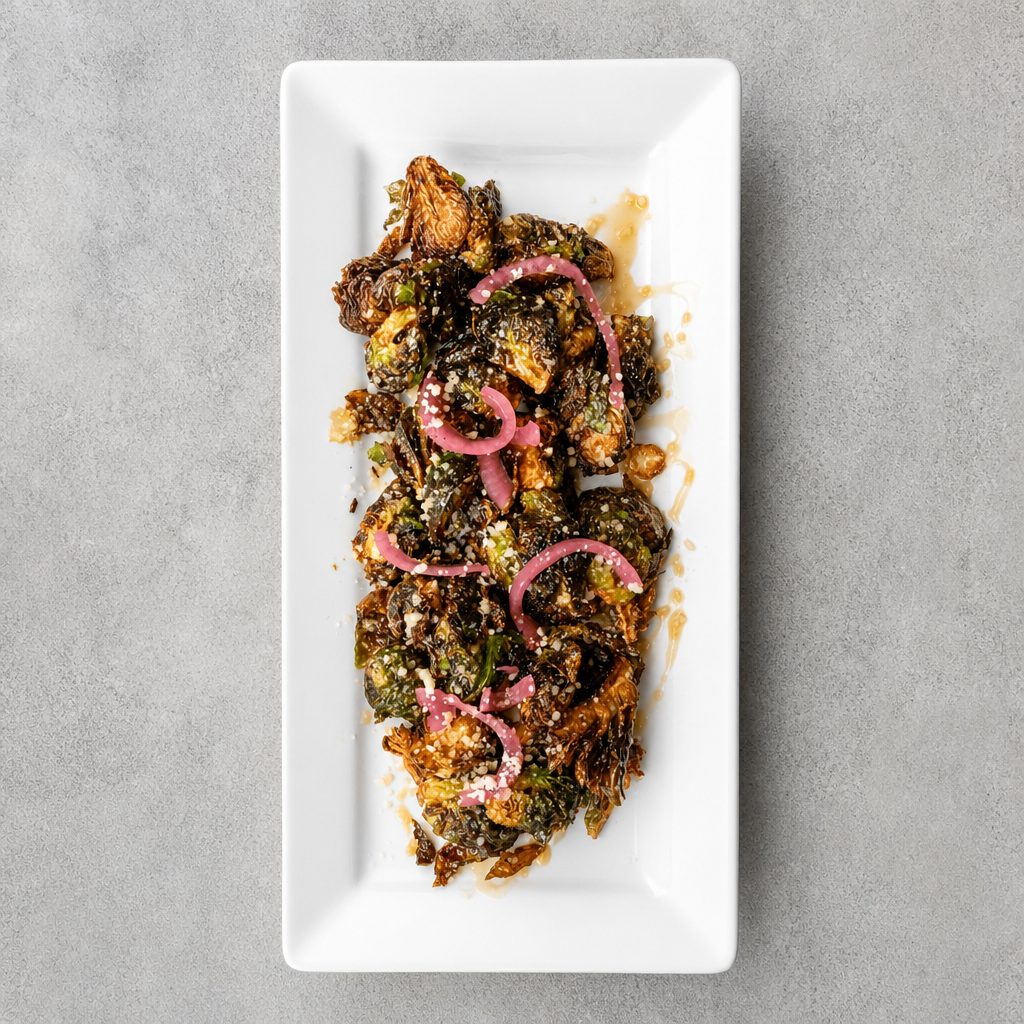 Crispy Brussel Sprouts.