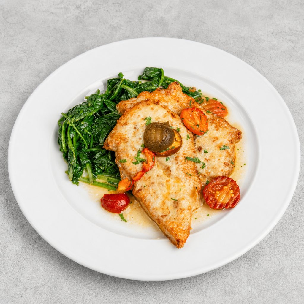 Parmesan Encrusted Chicken.