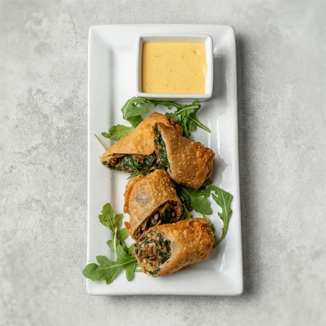 Short Rib Egg Roll.