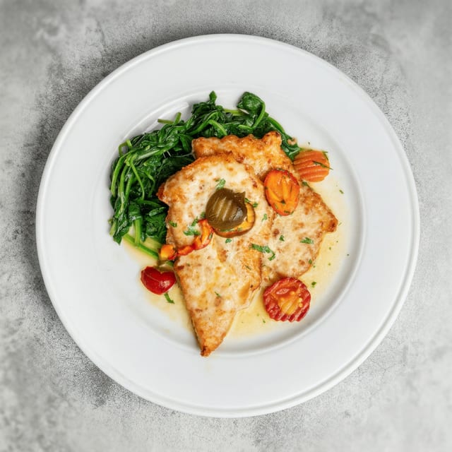 Parmesan Encrusted Chicken.
