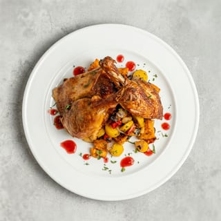 Half Roasted Duck